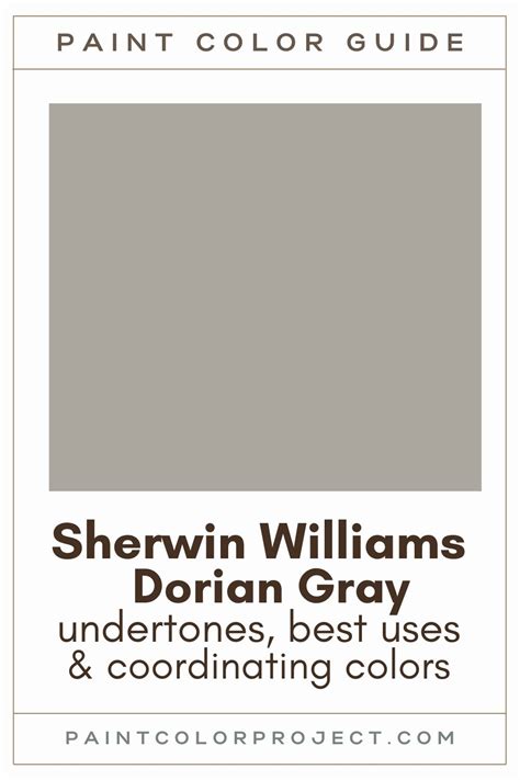 Sherwin Williams Dorian Gray: a complete color review